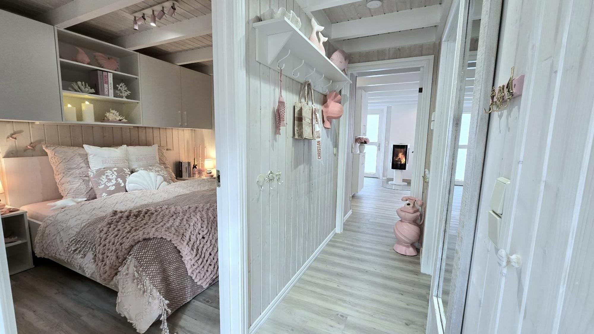 Pink Und Meer - Meerblick, Sauna, Kamin & Whirlpool Baabe Kültér fotó