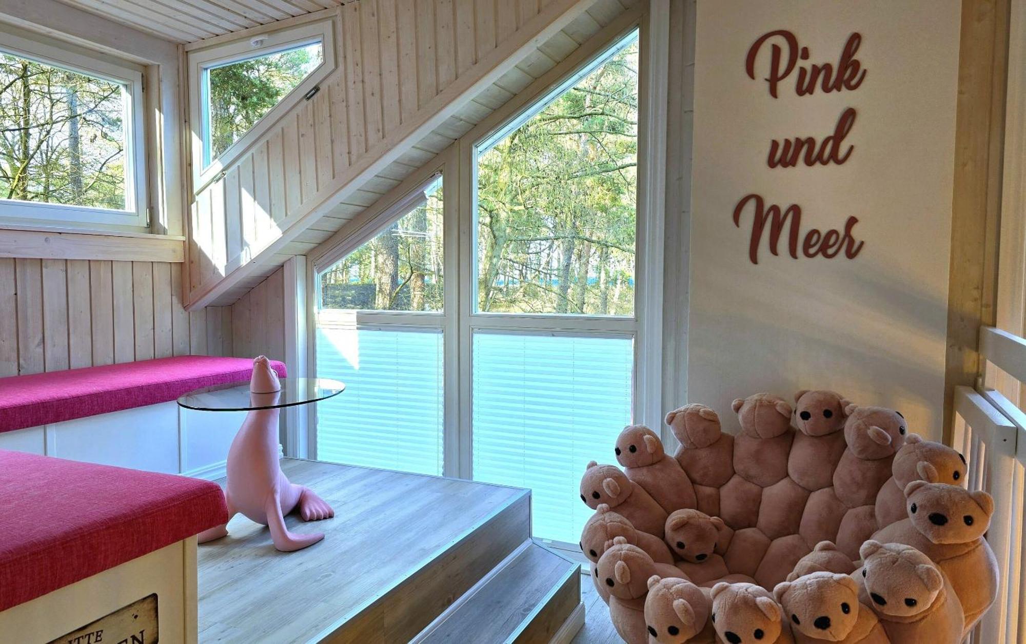 Pink Und Meer - Meerblick, Sauna, Kamin & Whirlpool Baabe Kültér fotó