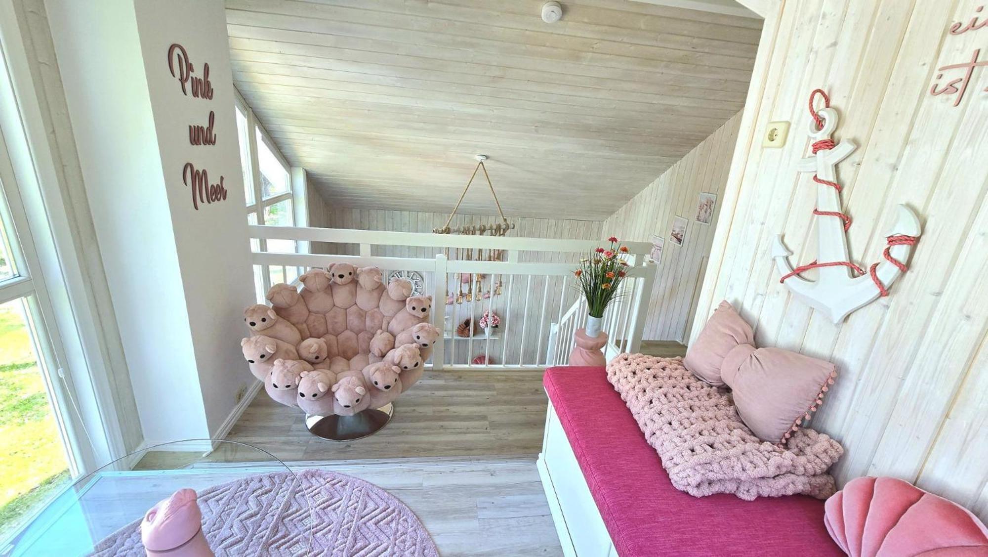 Pink Und Meer - Meerblick, Sauna, Kamin & Whirlpool Baabe Kültér fotó