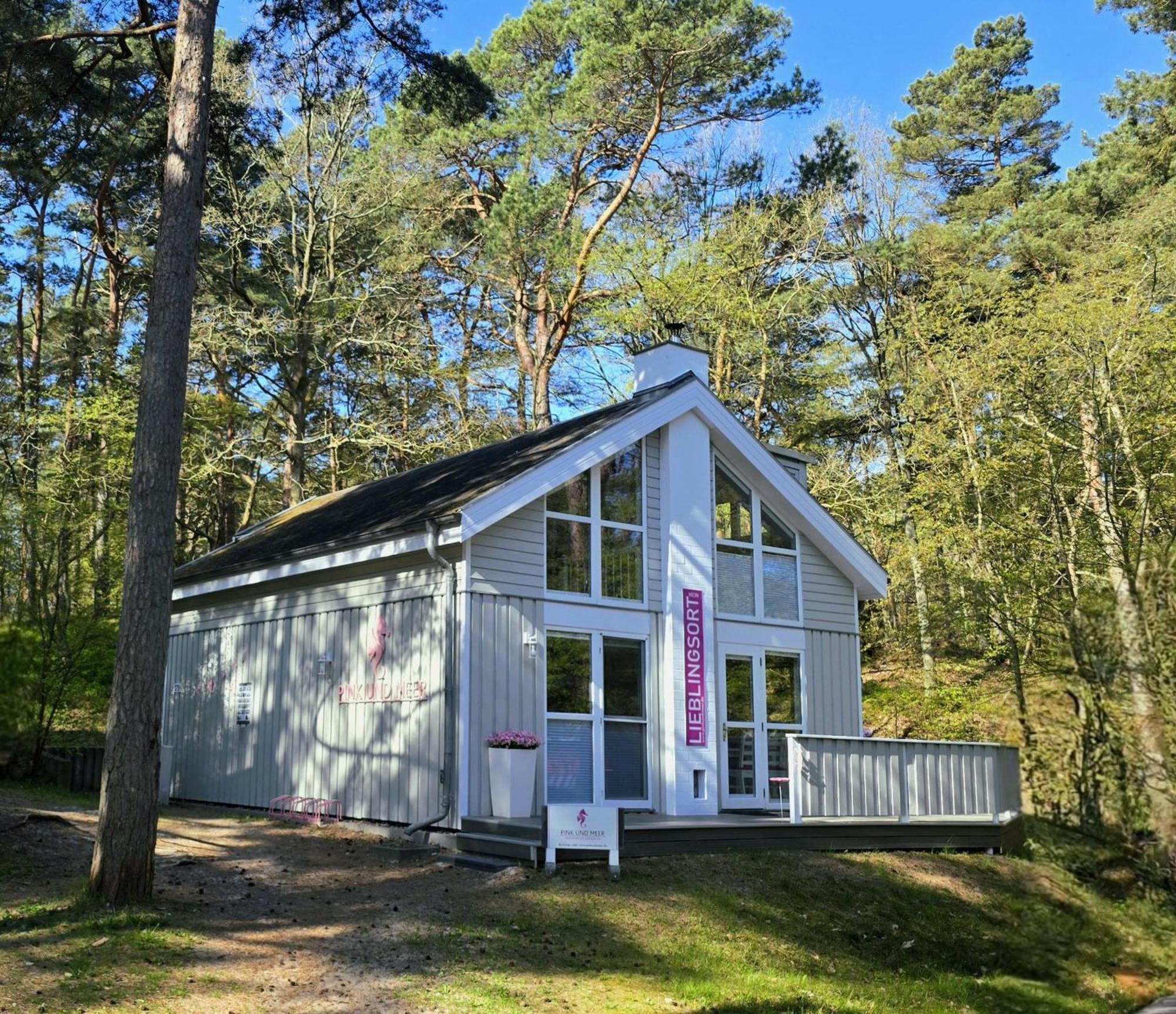Pink Und Meer - Meerblick, Sauna, Kamin & Whirlpool Baabe Kültér fotó